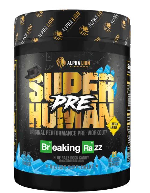 Alpha Lion Super Human Pre - Breaking Razz bottle