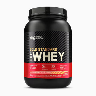 Optimum Nutrition Gold Standard 100% Whey Protein Strawberry Banana- A1 Supplements Store