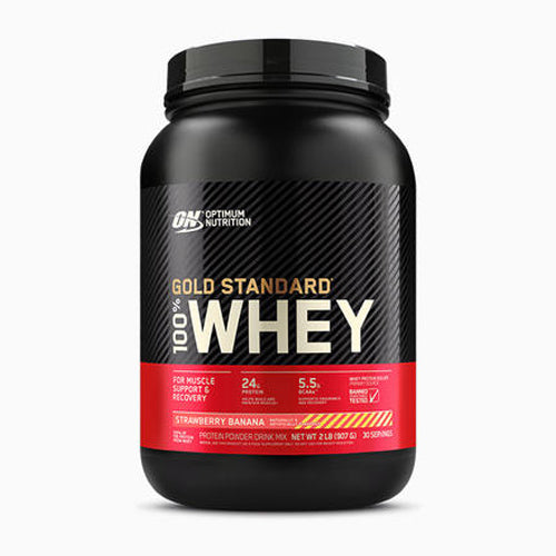 Optimum Nutrition Gold Standard 100% Whey Protein Strawberry Banana- A1 Supplements Store