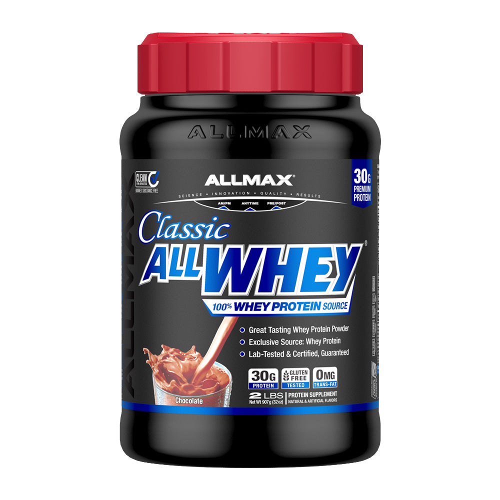 AllMax AllWhey Classic Pure Whey - Chocolate 2 LBS