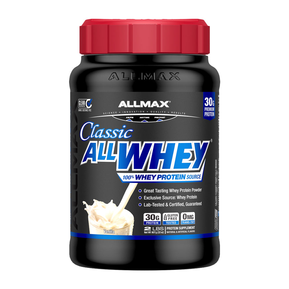 AllMax AllWhey Classic Pure Whey - Vanilla 2 LBS