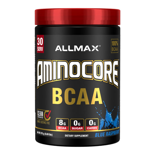 ALLMAX Nutrition Aminocore BCAA front bottle