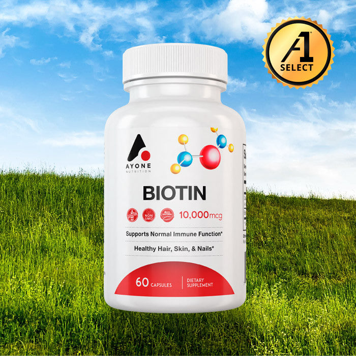 Ayone Nutrition Biotin Bottle A1 Select