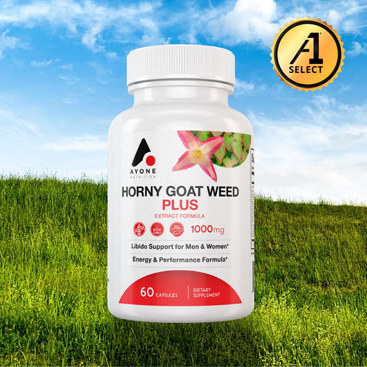 Ayone Nutrition Horny Goat Weed Plus Bottle A1 Select