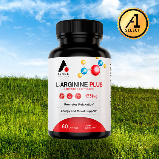 Ayone Nutrition L-Arginine Plus Bottle A1 Select