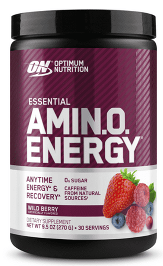 Optimum Nutrition Essential AmiN.O. Energy Wild Berry- A1 Supplements Store