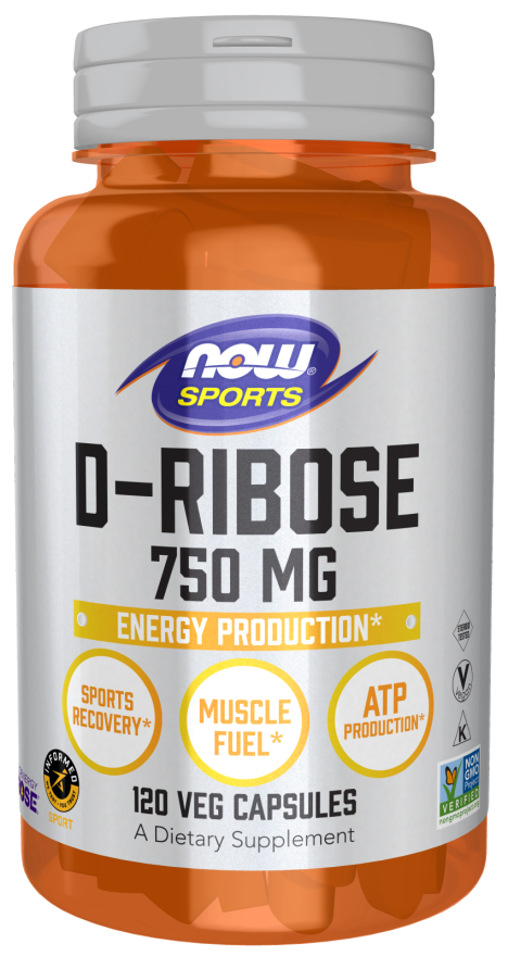 Now Sports D-Ribose 750mg - A1 Supplements Store