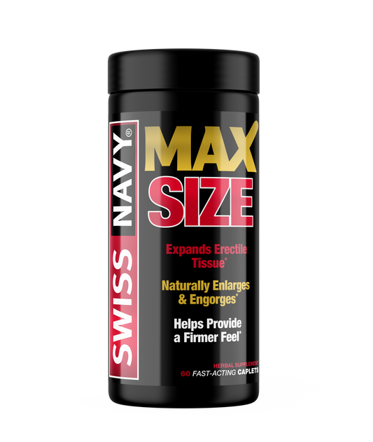 Swiss Navy Max Size Front of Bottle