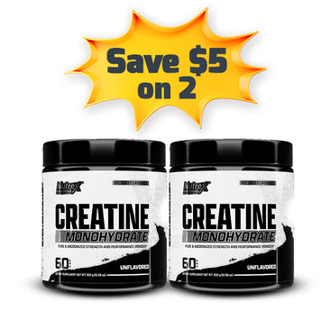 Have you tried our newest supplement, Creatine? Containing 5g of
