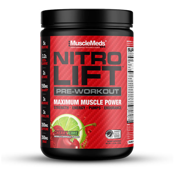Muscle Meds Nitro Lift - Cherry Lime