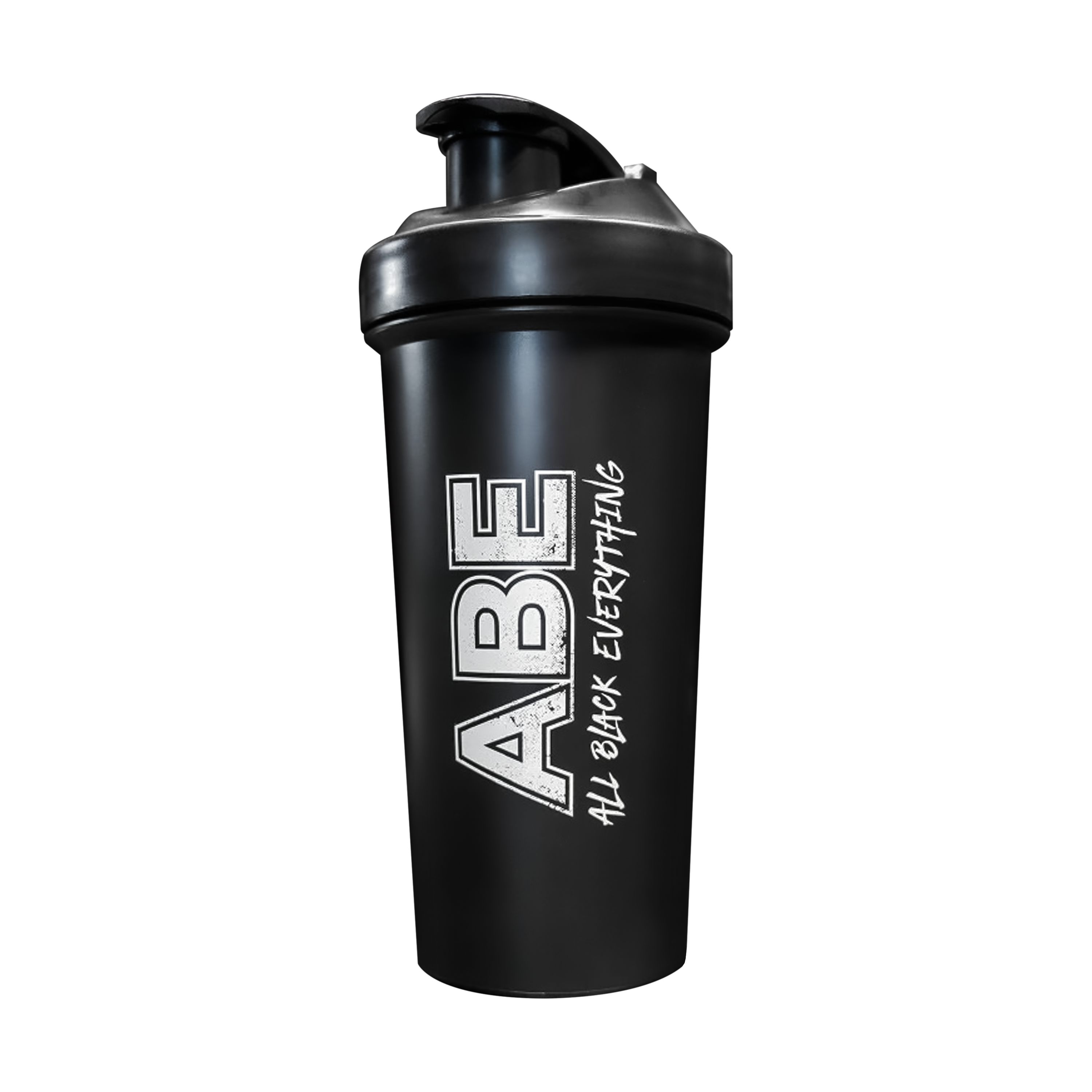 ABE All Black Everything Shaker Cup Front of Cup