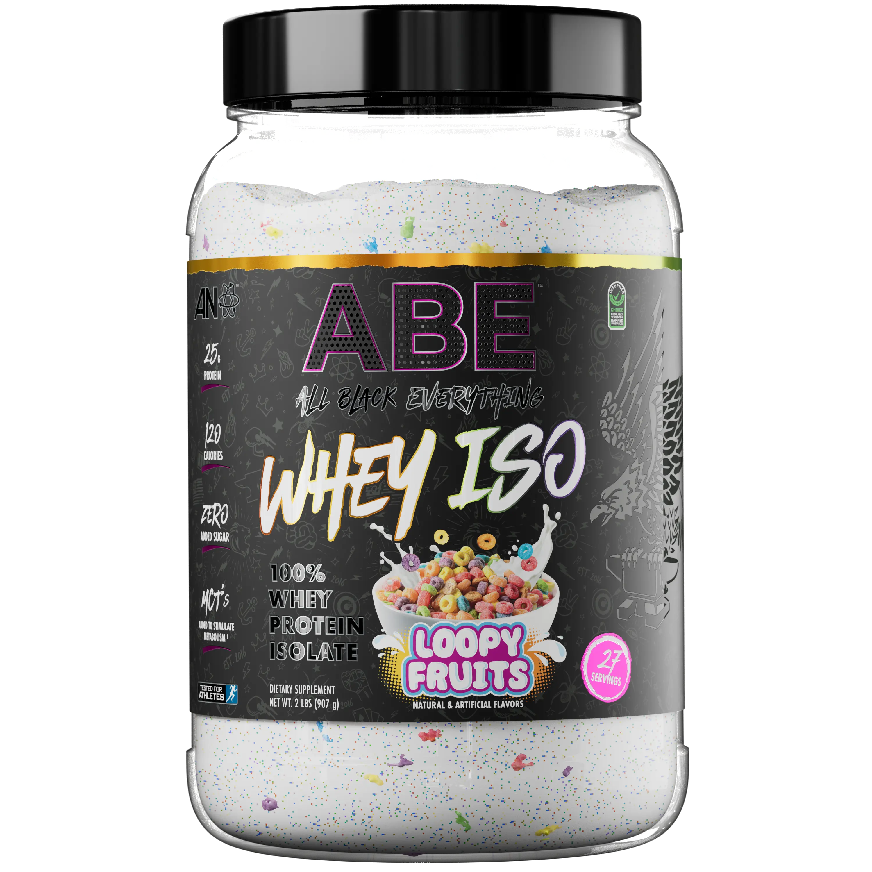 ABE All Black Everything Whey Iso Loopy Fruits
