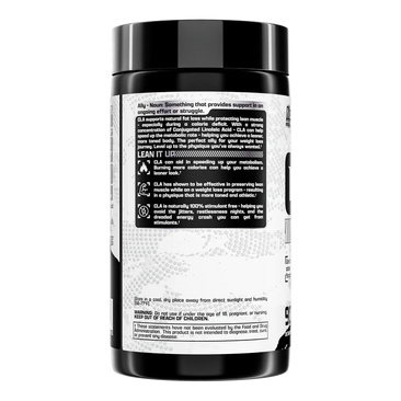 Nutrex Research Lipo-6 CLA -back of the bottle