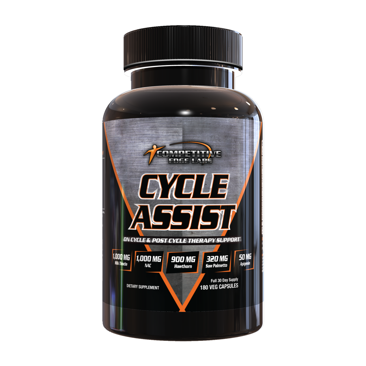 Competitive Edge Labs Cycle Assist - Front of the bottle