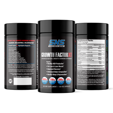 SNS Growth Factor XT - A1 Supplements Store Three Bottles