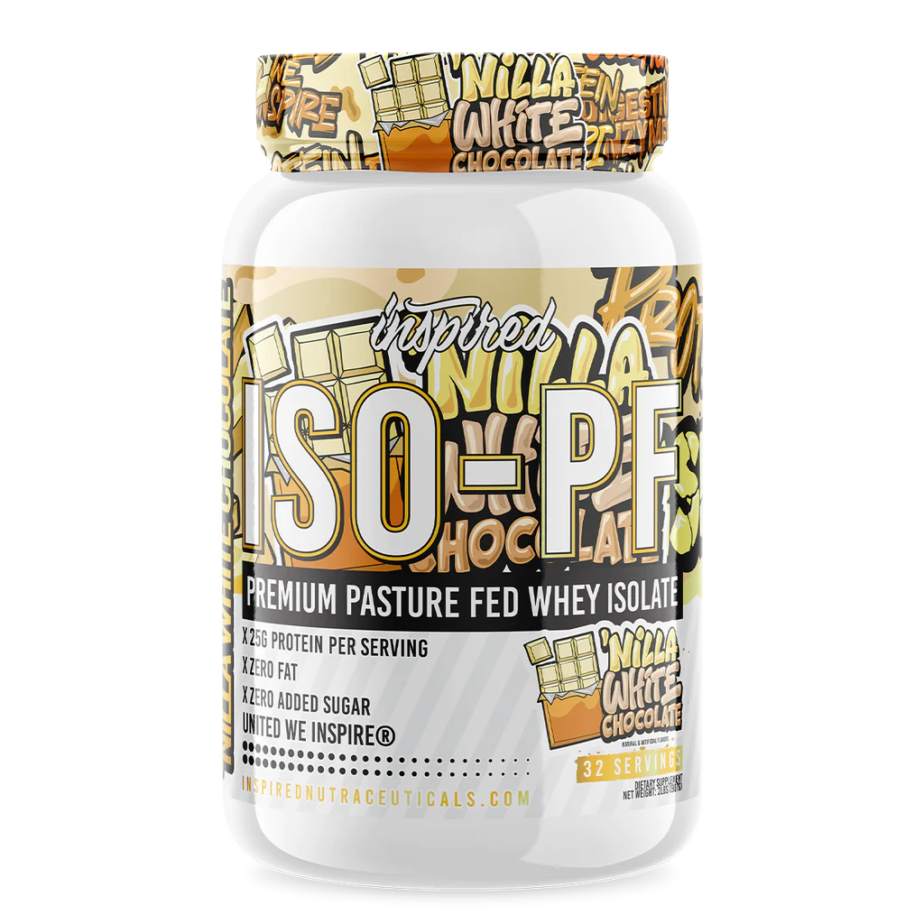    Inspired Nutraceuticals ISO-PF Whey Isolate Nilla White Chocolate