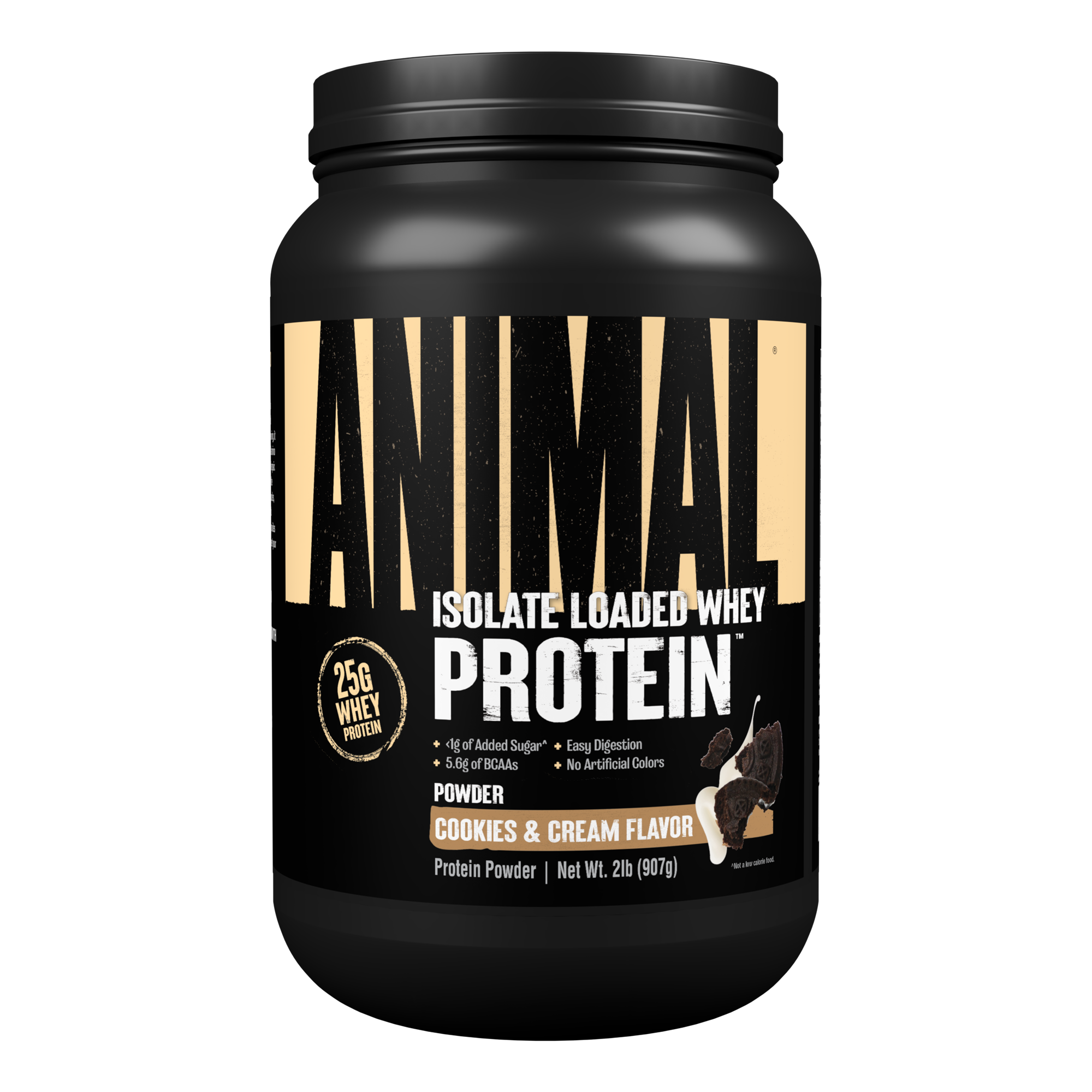 Animal Whey Protein - Cookies & Cream flavor 2lb