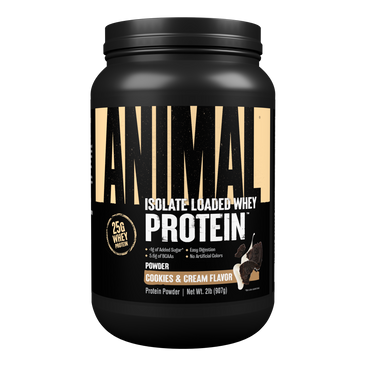Animal Whey Protein - Cookies & Cream flavor 2lb