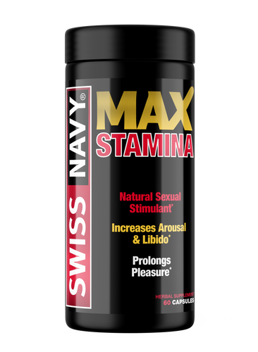 M.D. Science Lab Max Stamina front of the bottle