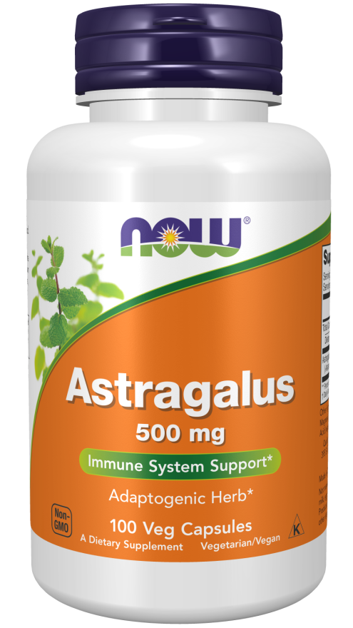 Now Astragalus 500mg - A1 Supplements Store