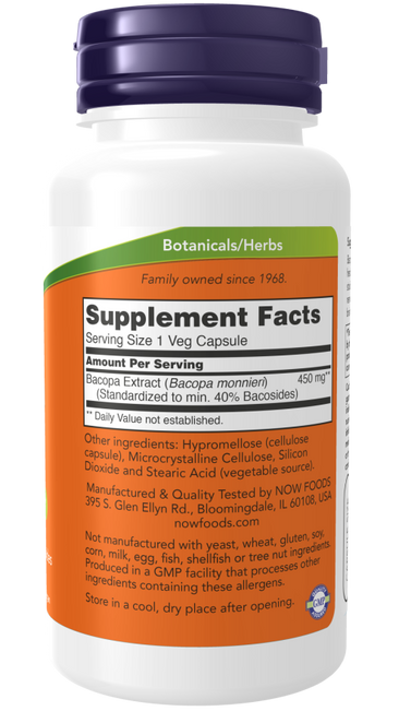 Now Bacopa Extract