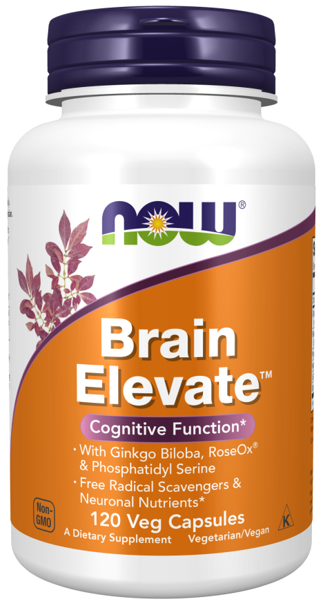 Now Brain Elevate - 120 Veg Capsules