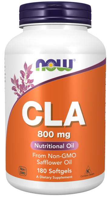 Now CLA 800 mg - Front of the Bottle
