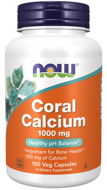 Now Coral Calcium 1000mg - A1 Supplements Store
