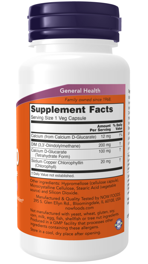 Now DIM 200 DIINDOLYLMETHANE - A1 Supplements Store