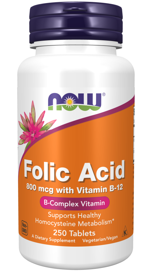 Now Folic Acid 800 mcg