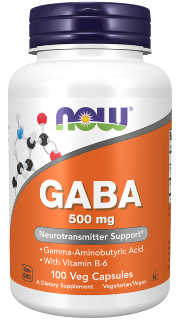 Now Gaba 500 MG - A1 Supplements Store