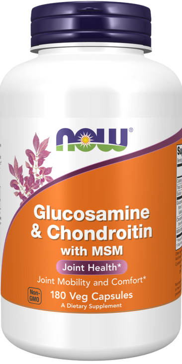 Now Glucosamine & Chondroitin MSM - A1 Supplements Store