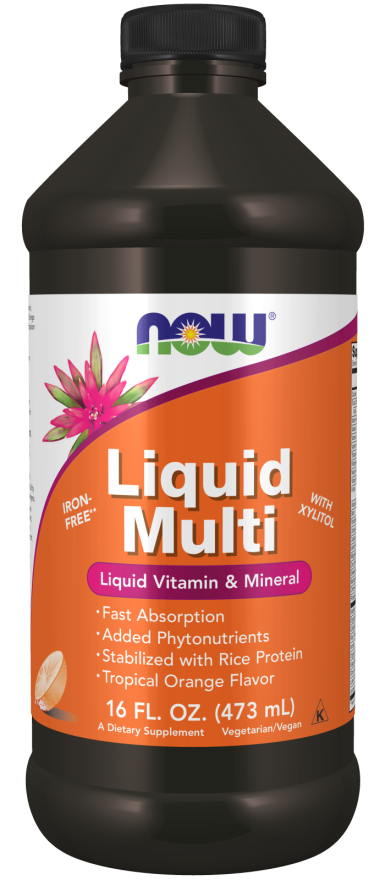 Now Liquid Multi-Tropical Orange