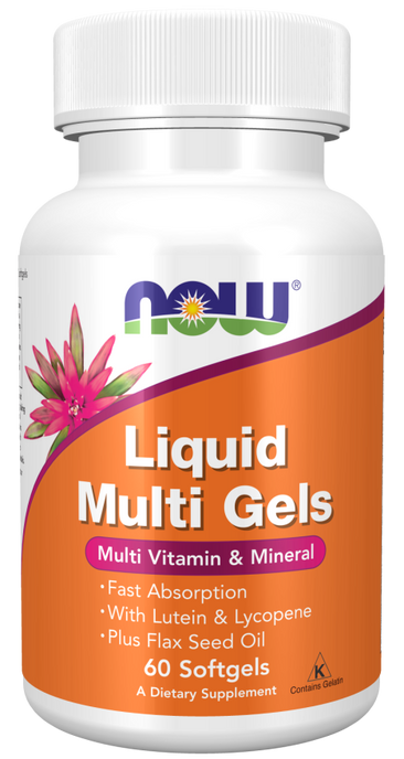 Now Liquid Multi Gels - A1 Supplements Store
