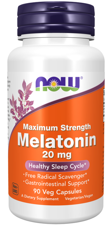 Now Maximum Strength Melatonin 20mg