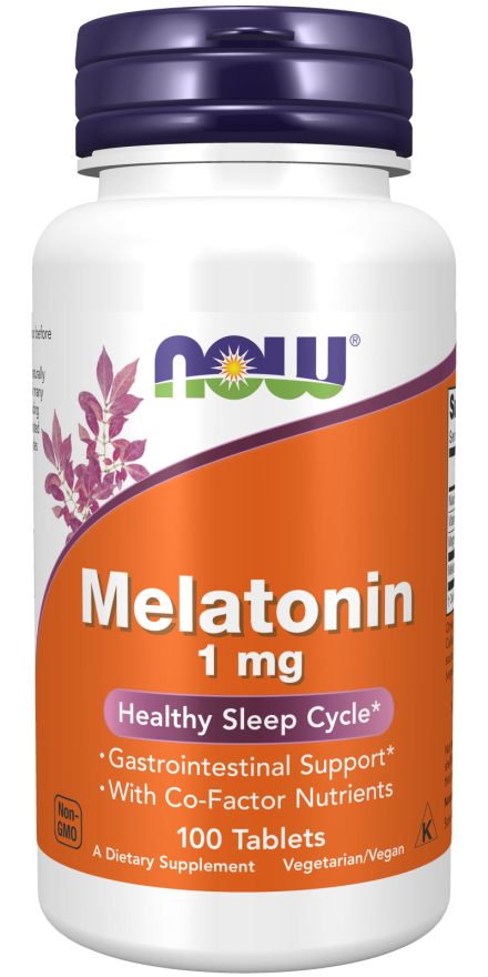 Now Melatonin 1mg - A1 Supplements Store