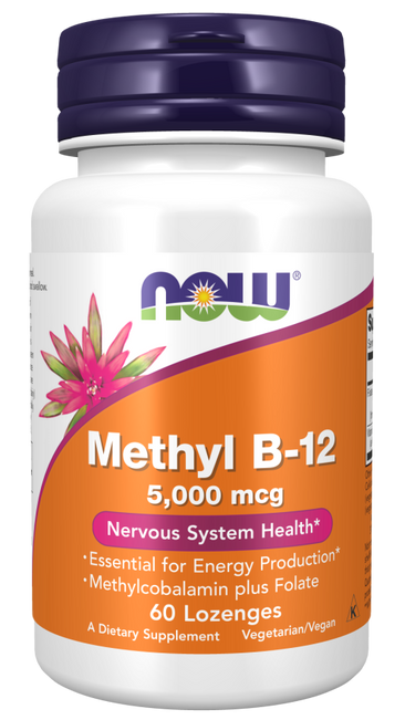 Now Methyl B-12 5000mcg - A1 Supplements Store