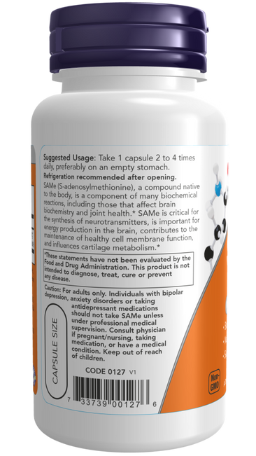 Now SAM-E 200mg - A1 Supplements Store
