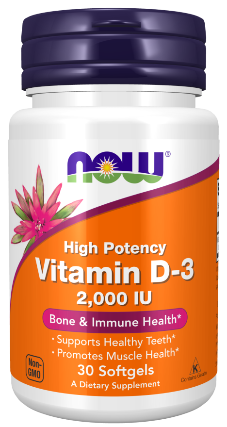 Now Vitamin D-3 2000IU