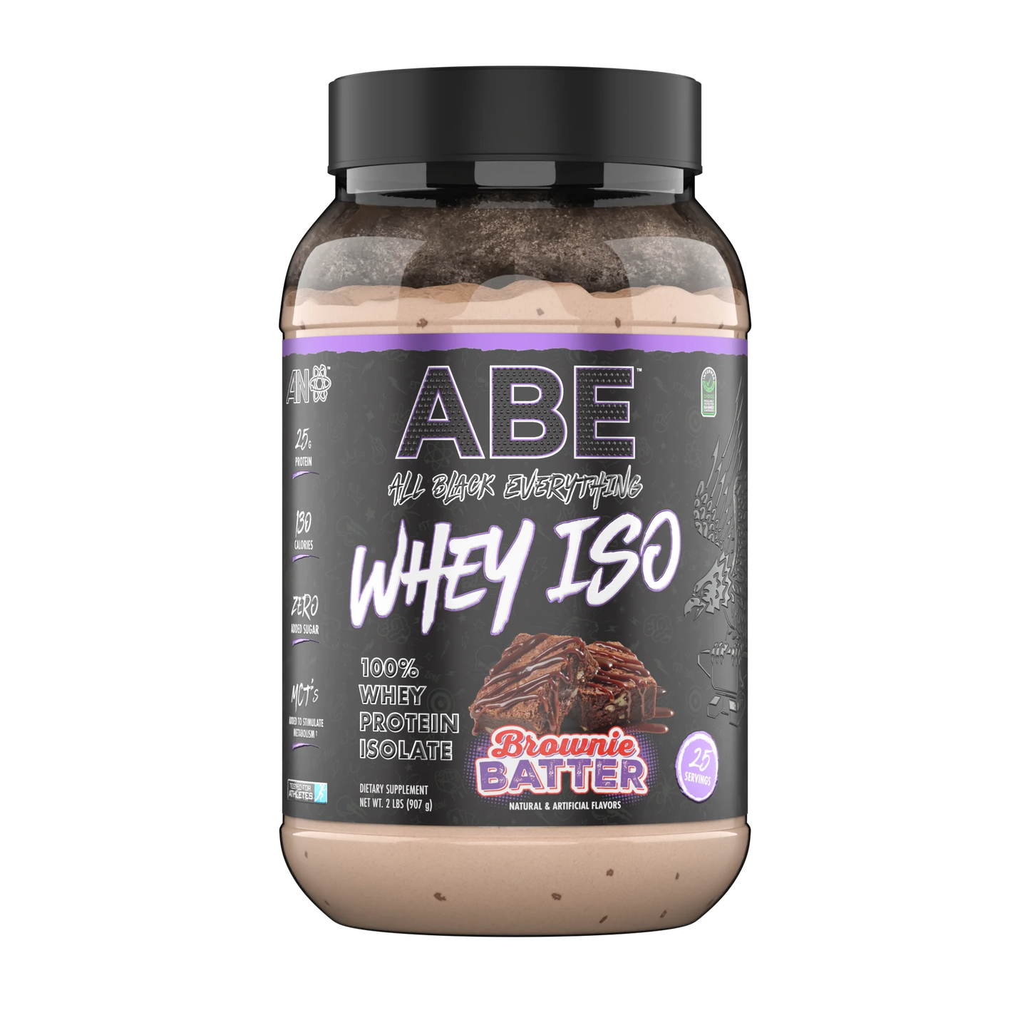 ABE All Black Everything Whey Iso Brownie batter