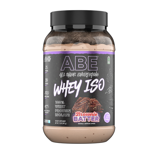 ABE All Black Everything Whey Iso Brownie batter