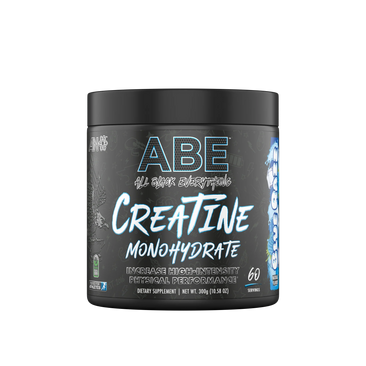 ABE All Black Creatine Monohydrate - front of bottle