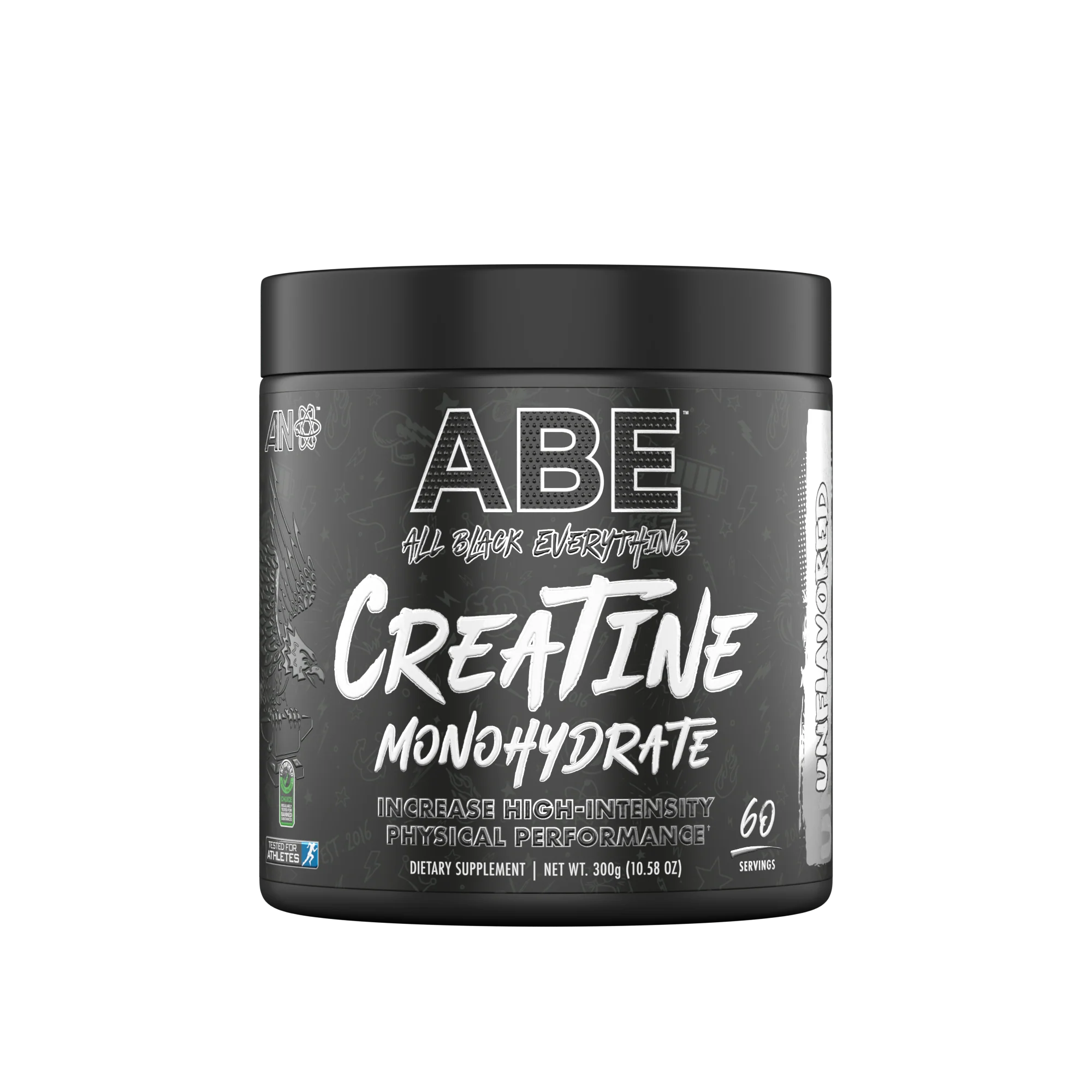 ABE All Black Creatine Monohydrate - Unflavored