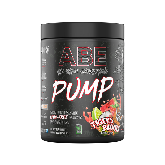 ABE All Black Everything Pump - Tigers Blood