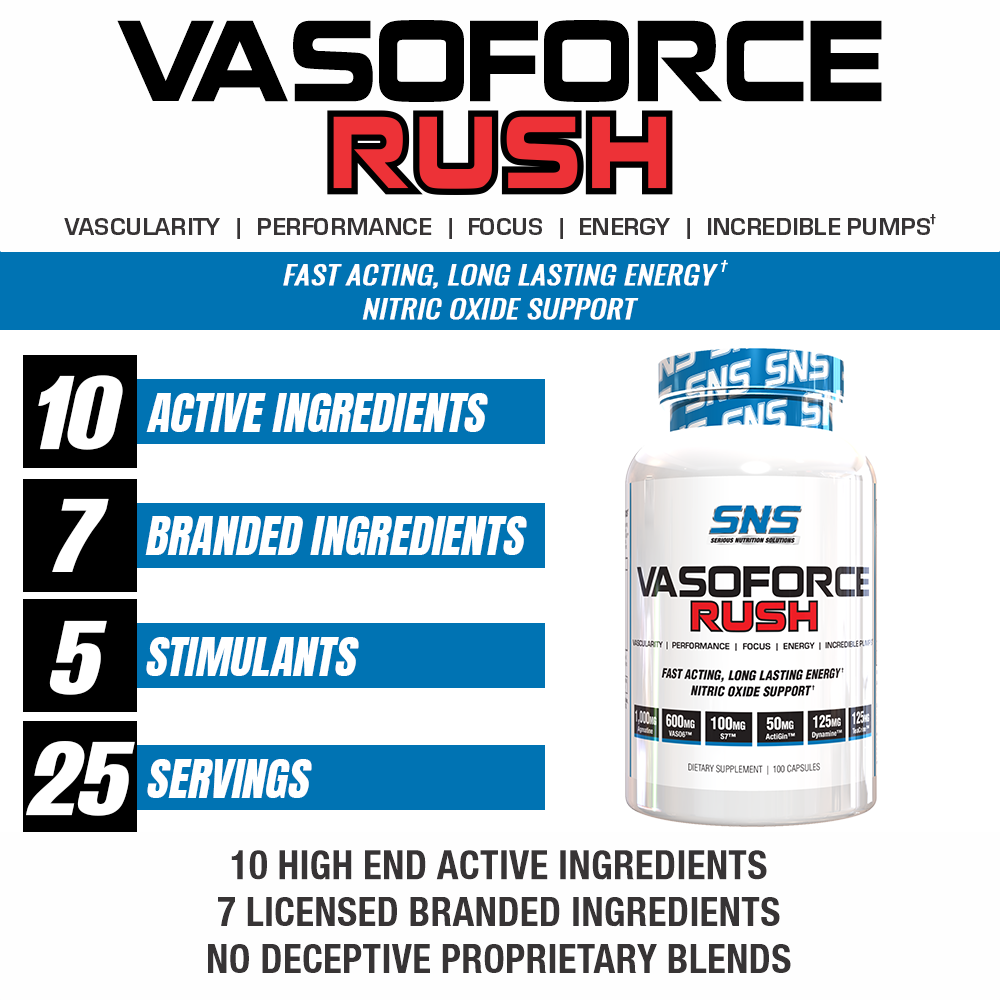 SNS VasoForce Rush - A1 Supplements Store