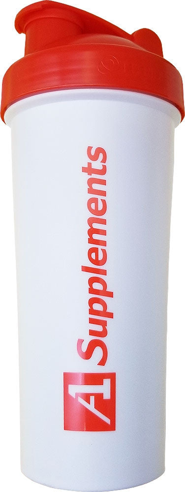 A1Supplements Fit Rider Shaker Cup White