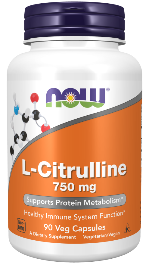 Now L-Citrulline 750 mg bottle