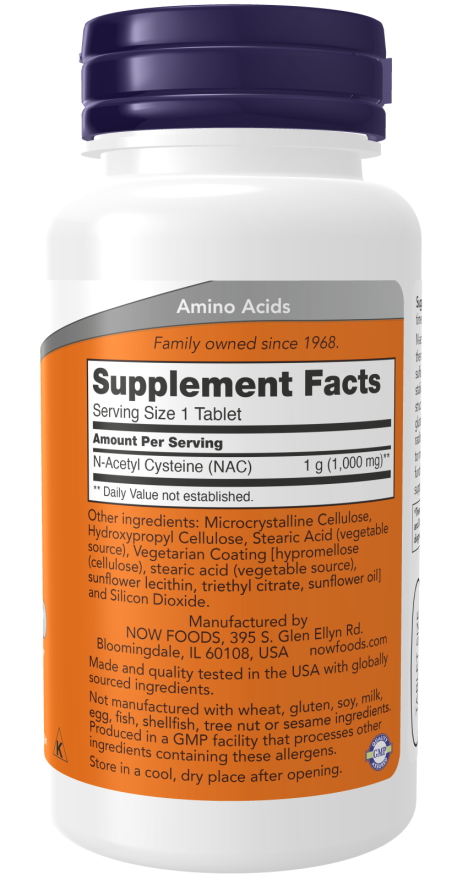 Now NAC 1000mg - A1 Supplements Store