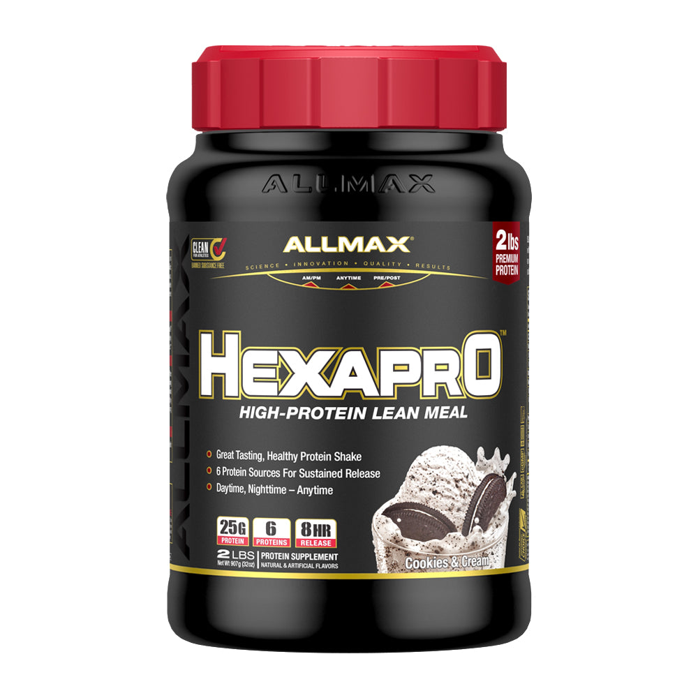 ALLMAX Nutrition Hexapro 2 Lbs - Cookies & Cream