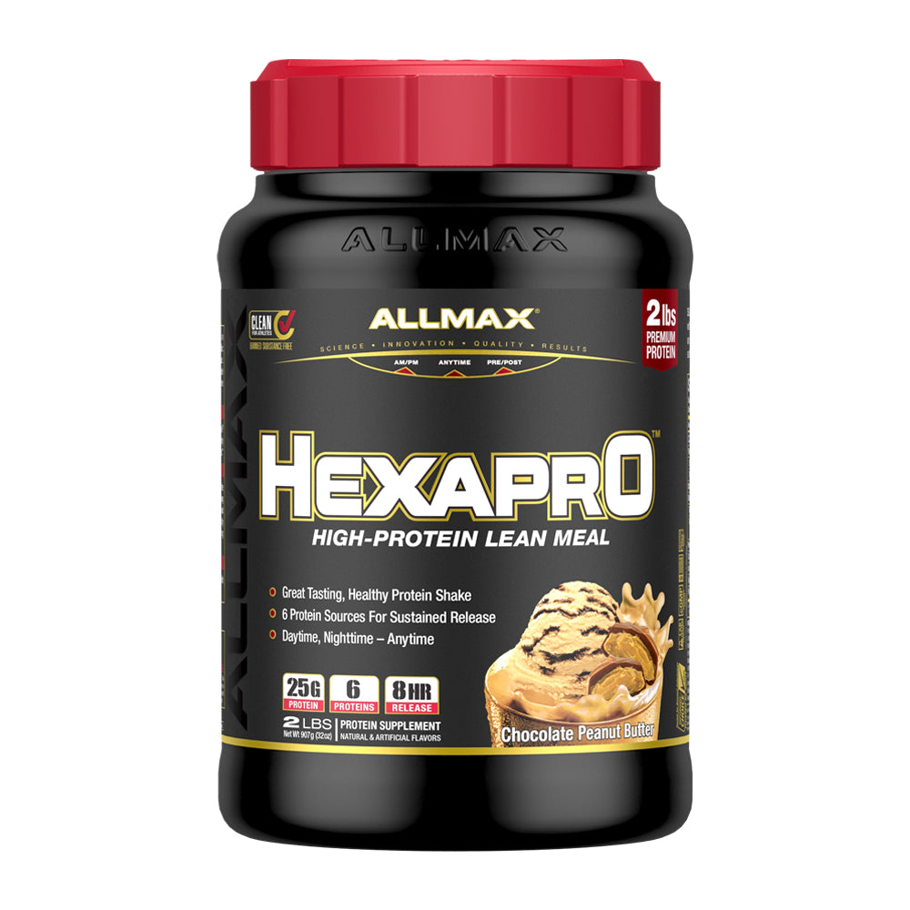 ALLMAX Nutrition Hexapro 2 Lbs - Chocolate Peanut Butter